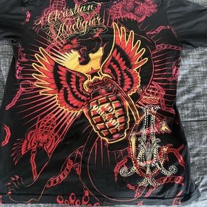 Christian Audigier men’s shirt